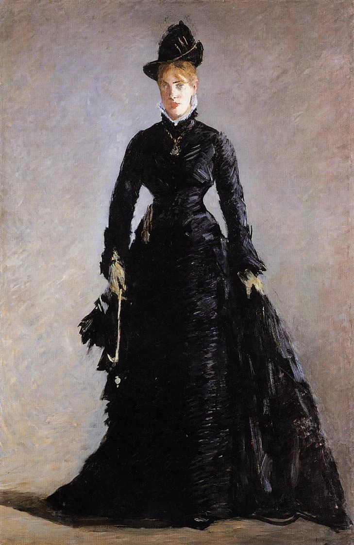 343-Édouard Manet, Una signora parigina, 1876 - Nationalmuseum Stockholm) 